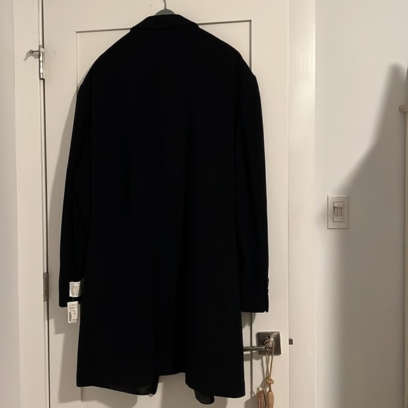 Men’s Calvin Klein Wool Coat in black - Picture 5 of 6